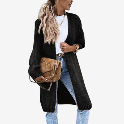 Cardigan Femme Manches Longues Chic et Doux - PanierRoyale