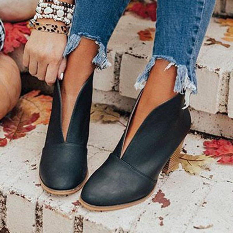 Bottes Femmes à Talons Hauts Élégantes