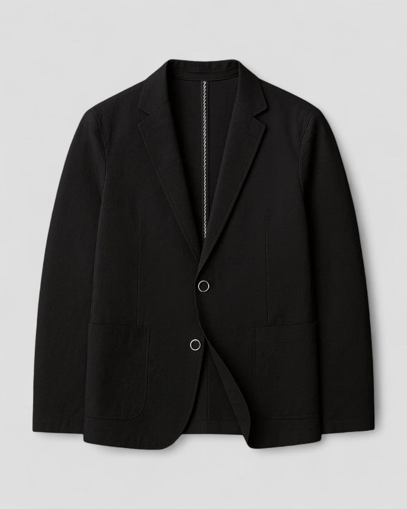 Blazer Homme Lin Mélange Élégant Décontracté - PanierRoyale