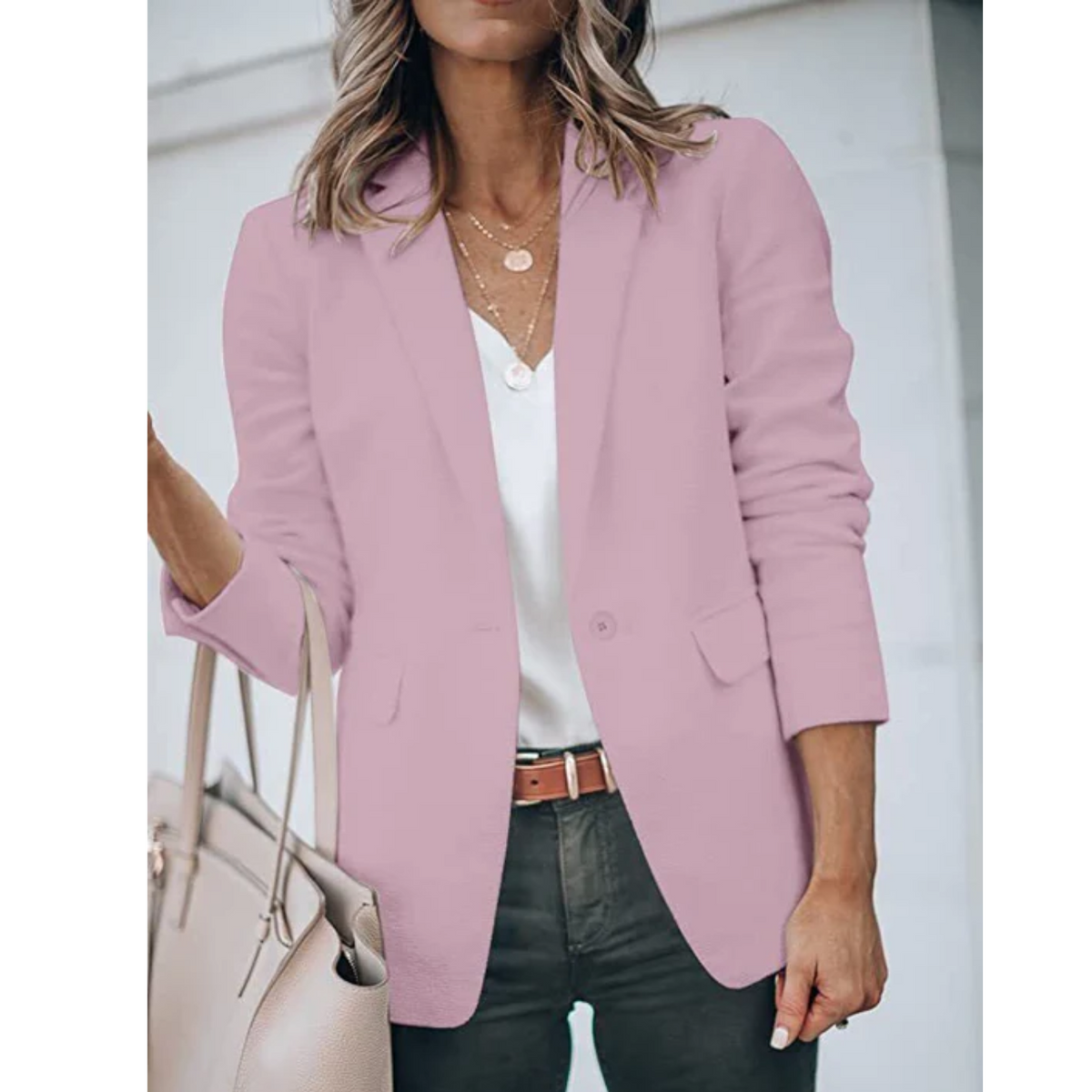 Blazer Femme Décontracté pour Travail ou Loisirs