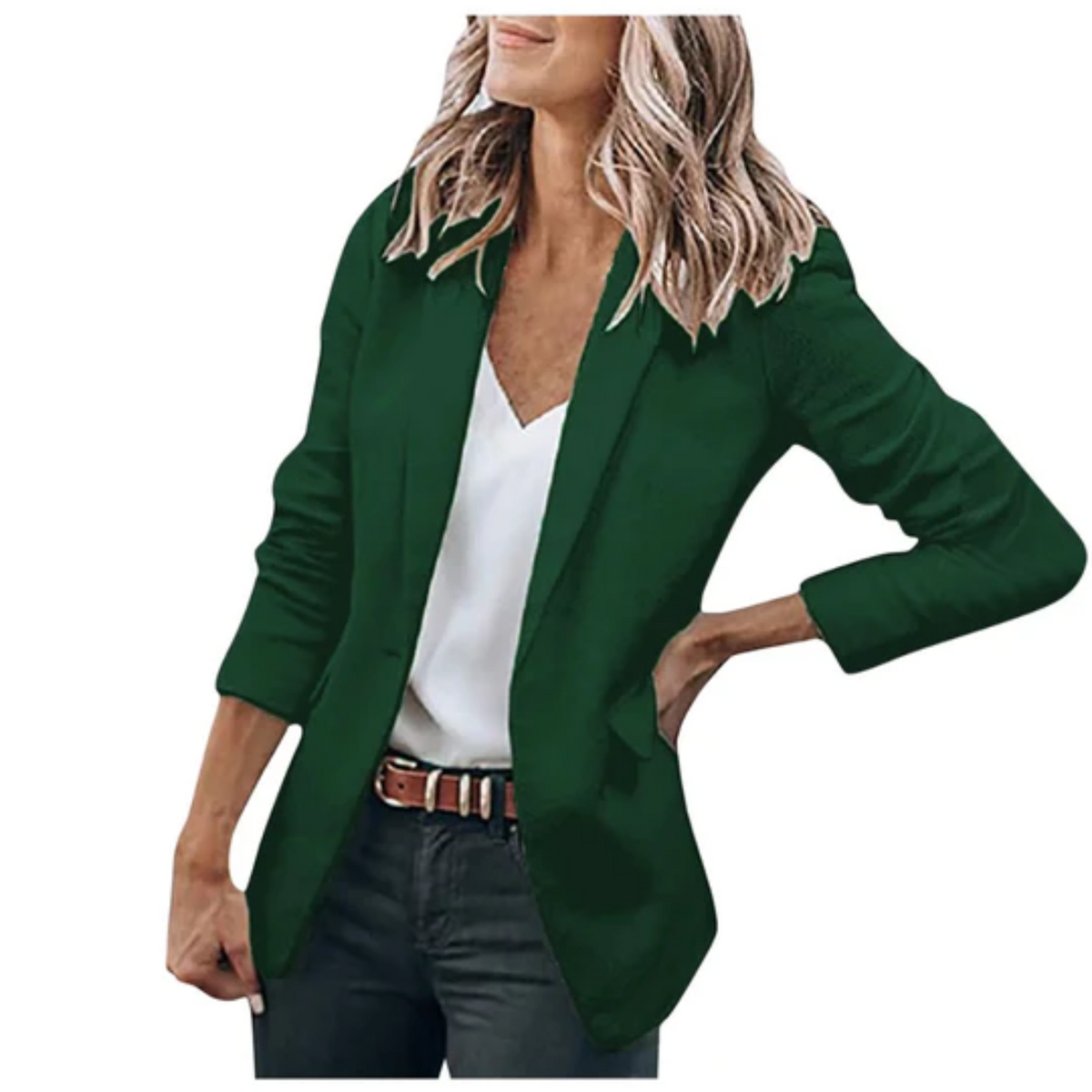 Blazer Femme Décontracté pour Travail ou Loisirs