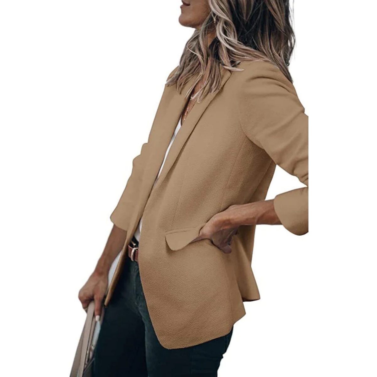 Blazer Femme Décontracté pour Travail ou Loisirs