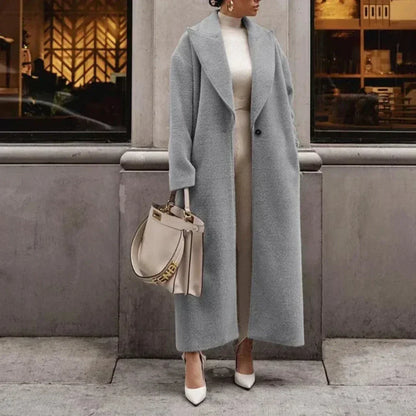Manteau Femme Long Polaire Chic
