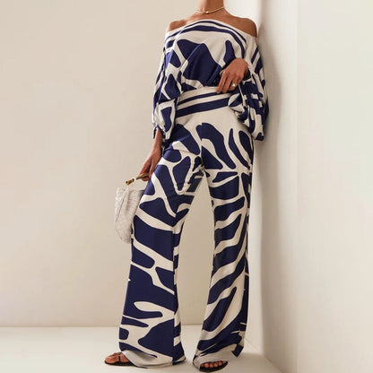 Ensemble Satin Femme Élégant Design Raffiné
