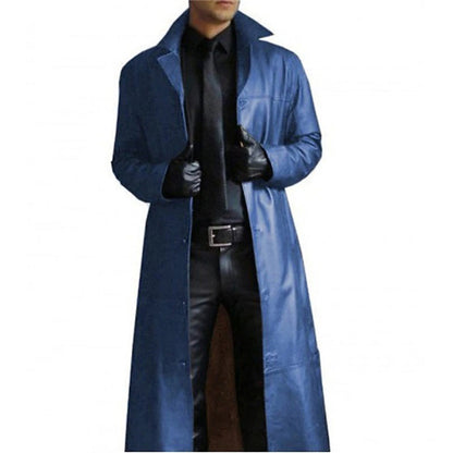 Manteau Homme Hiver Chaud avec Capuchon et Poches Réversible