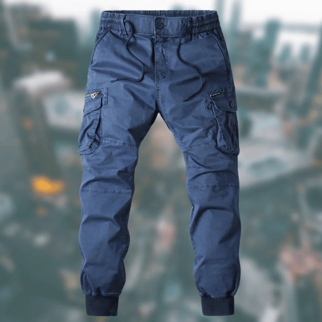 Pantalon Cargo Homme Durable avec Poches Multiples et Confort Optimal - PanierRoyale