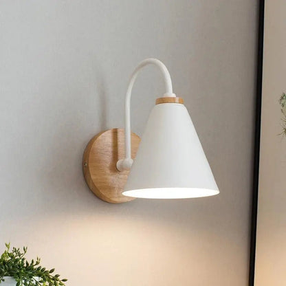 Bohara™ – Applique Murale Bois & Aluminium Scandinave Design LED Intérieur