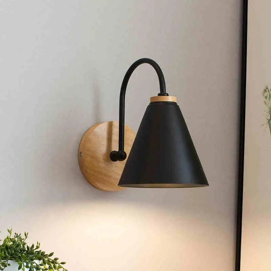 Bohara™ – Applique Murale Bois & Aluminium Scandinave Design LED Intérieur