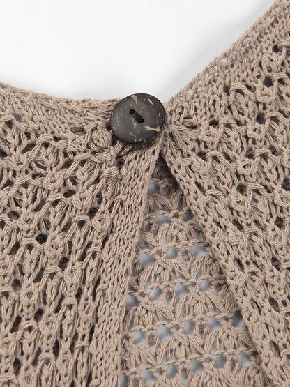 Boheva™ – Robe Bohème Chic Sans Manche à Détail Découpé & Tissu Fluide