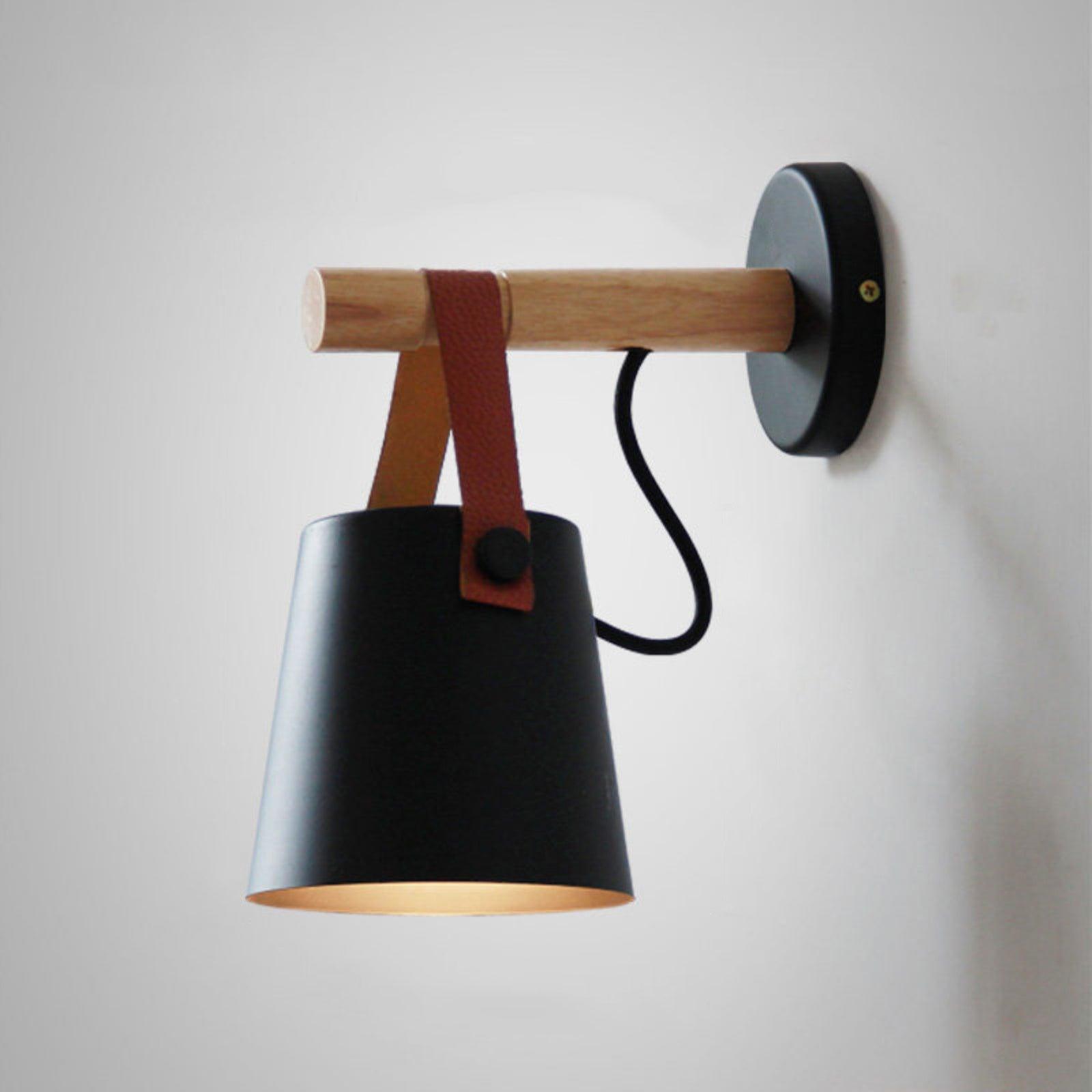 BoisLumière™ – Applique Murale Design Scandinave Éclairage Chaud