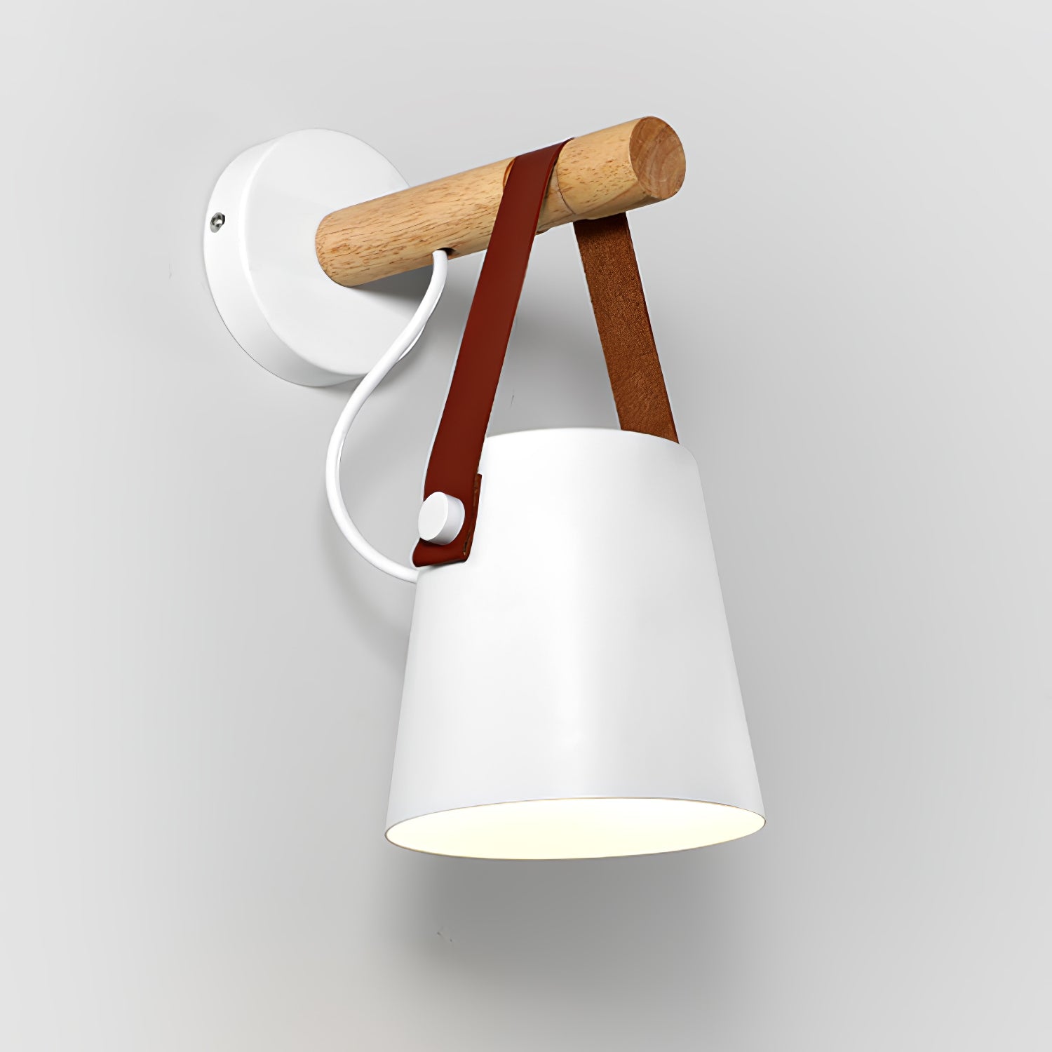 BoisLumière™ – Applique Murale Design Scandinave Éclairage Chaud