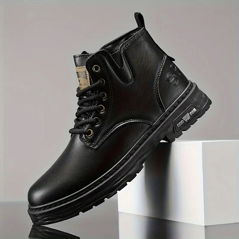 Bottes de Randonnée Imperméables pour Homme - Chaussures de Marche Robustes