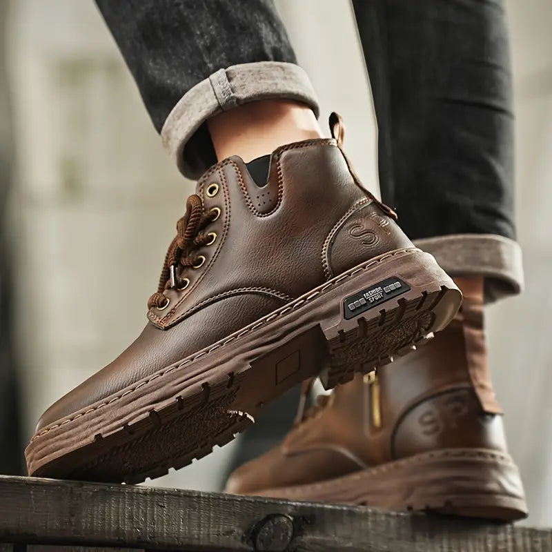 Bottes de Randonnée Imperméables pour Homme - Chaussures de Marche Robustes - PanierRoyale