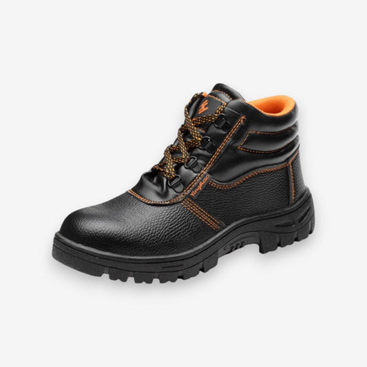 Bottes Cuir Chic à Talon Plat - PanierRoyale