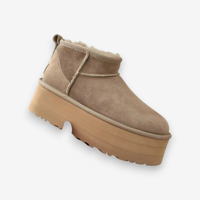 Bottines Femme Hiver Semelle Antidérapante et Chaussure Confortable - PanierRoyale