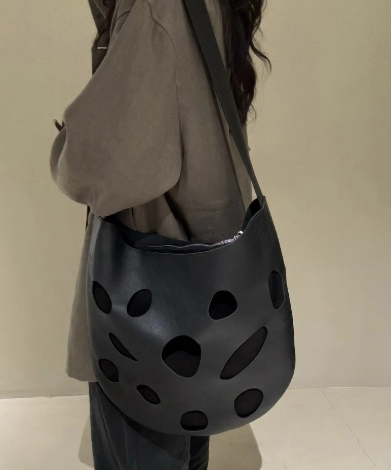 Grand sac à main en cuir synthétique épais - EasyApparels