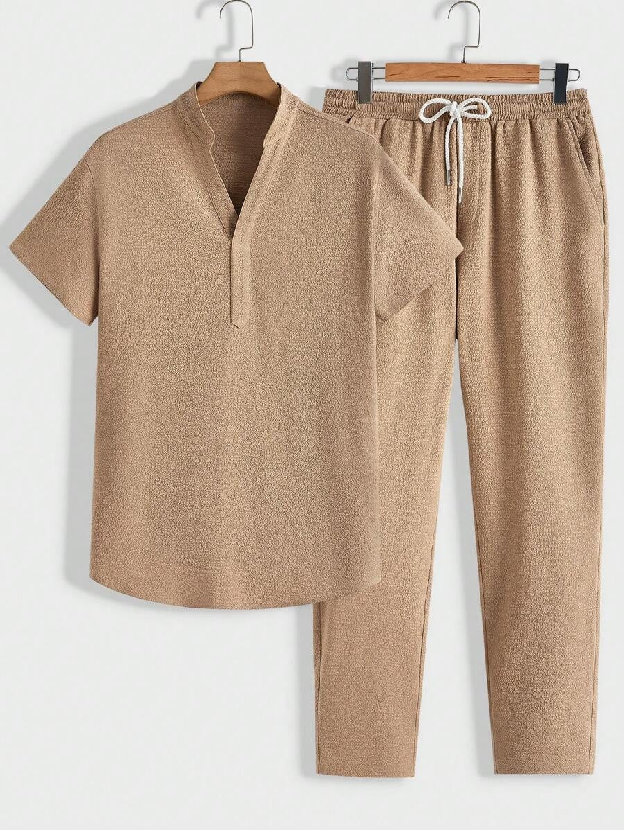 Ensemble Lounge Homme Moderne | Polo et Pantalon Confort