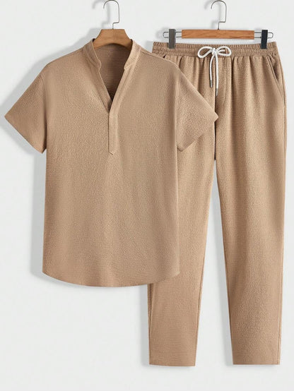 Ensemble Lounge Homme Moderne | Polo et Pantalon Confort