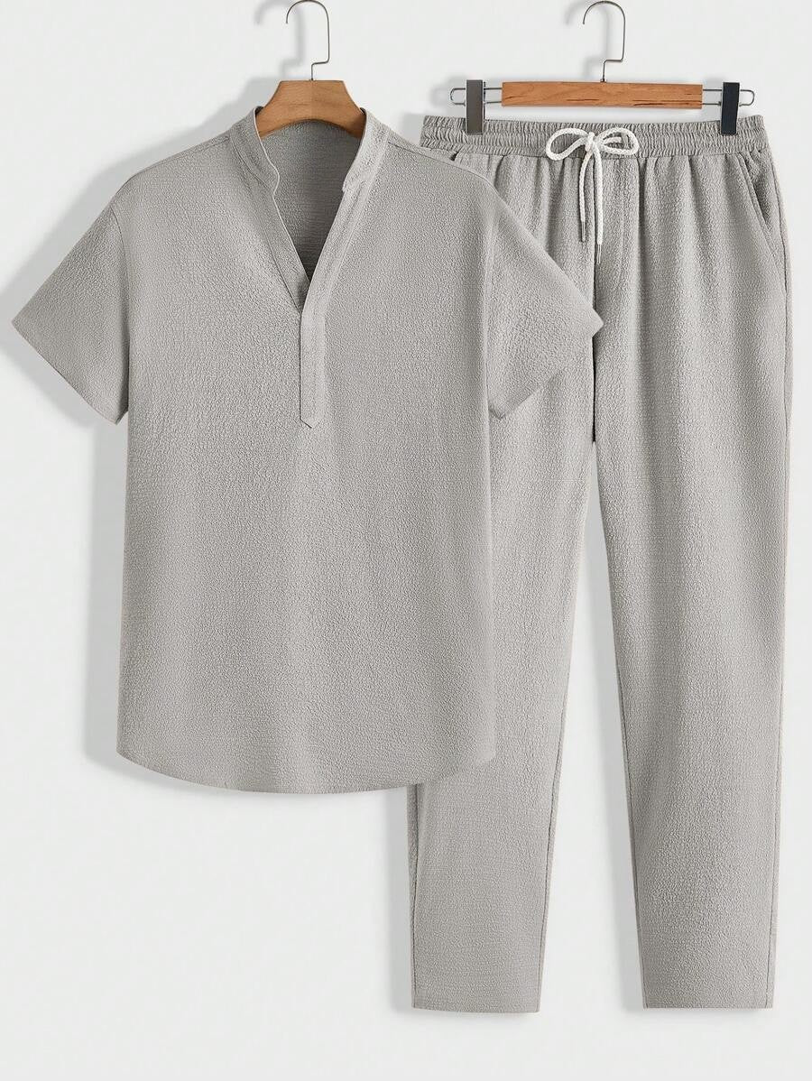 Ensemble Lounge Homme Moderne | Polo et Pantalon Confort