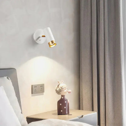 Bravia™ – Applique Murale LED Pivotante Noire & Blanche au Design Scandinave