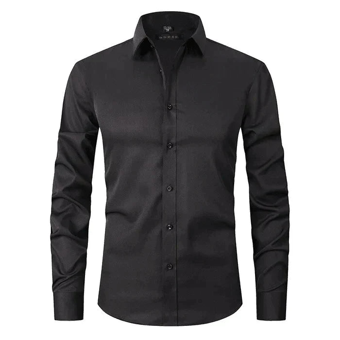 Chemise Homme Manche Longue Slim Fit Moderne