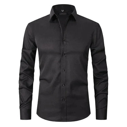 Chemise Homme Manche Longue Slim Fit Moderne