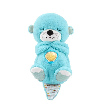 Peluche Loutre Musicale avec Cœur Clignotant et Mélodie Douce