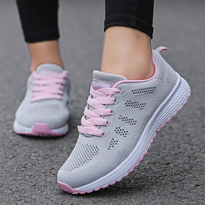 Baskets Femme Confortables en Mesh Respirant