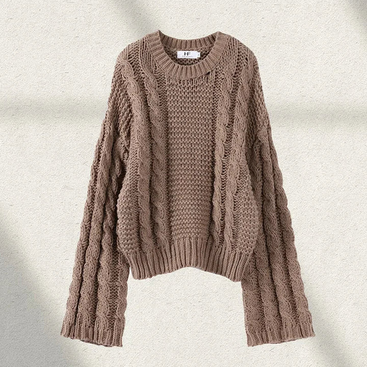 Pull Col Rond Chaud et Élégant - vue 2
