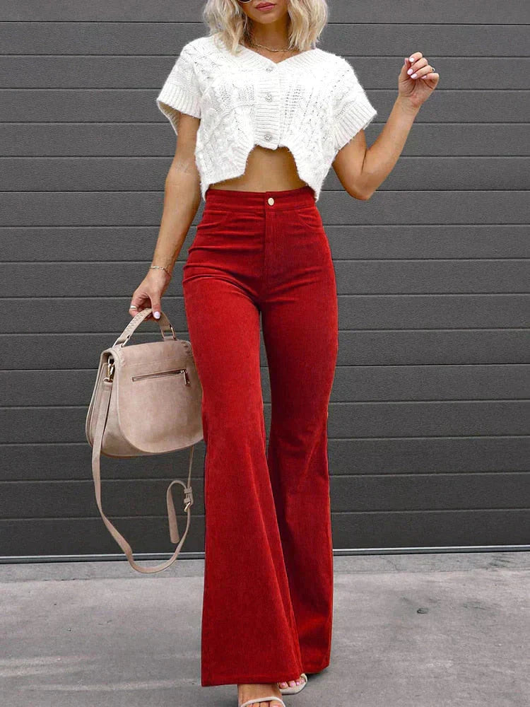 Blouse femme pois manches longues en dentelle