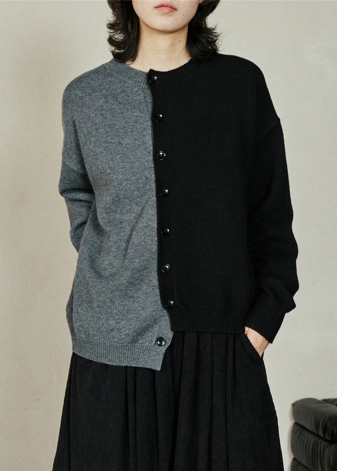 Pulls en coton doux à col rond et motifs colorés d'automne - EasyApparels