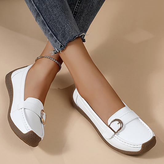 Brivella™ – Mocassin Femme Élégant et Confortable avec Détail Pailleté Été