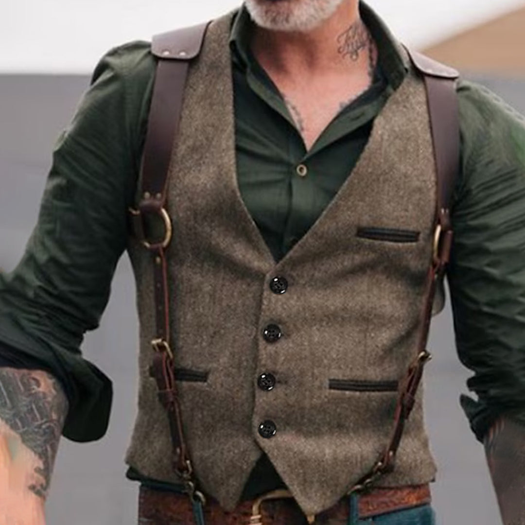 Gilet Homme Slim Fit Élégant - PanierRoyale