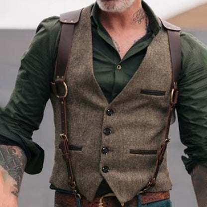 Gilet Homme Slim Fit Élégant - PanierRoyale
