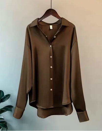 Chemise Femme Classique Élégante à Boutons