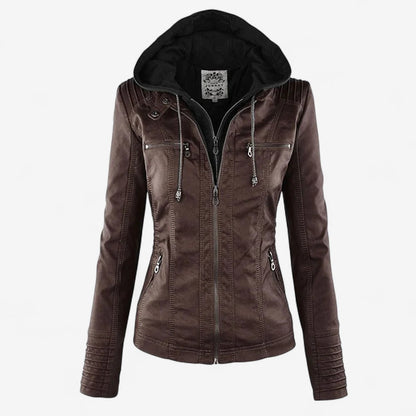 Veste à capuche sport avec poches zippées