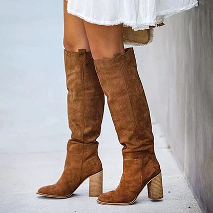 Bottines Femme à Talon Bloc Moderne
