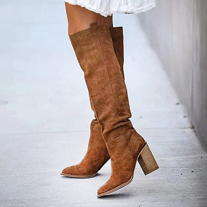 Bottines Femme à Talon Bloc Moderne