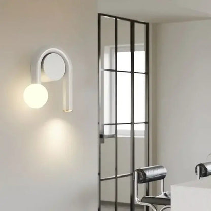 Bunora™ – Applique Murale LED Noire & Blanche Scandinave Design Moderne