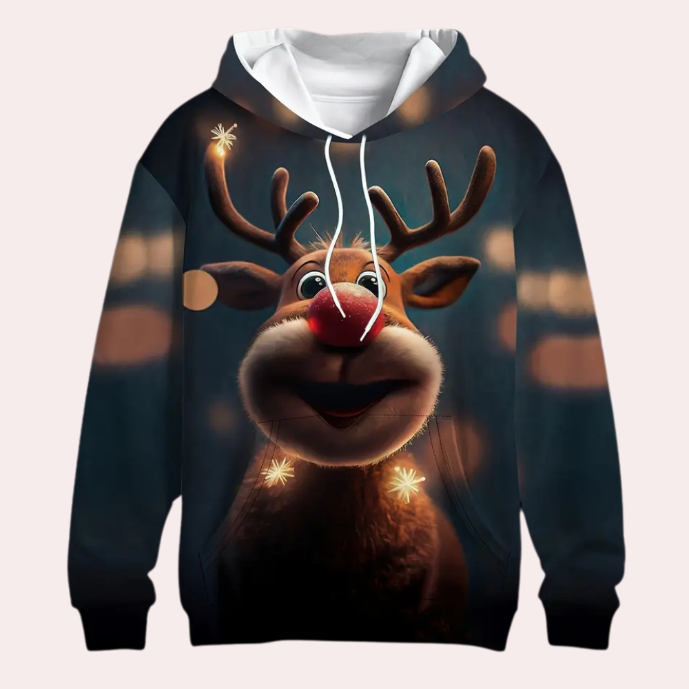 Sweat à Capuche Noël Chic pour Homme