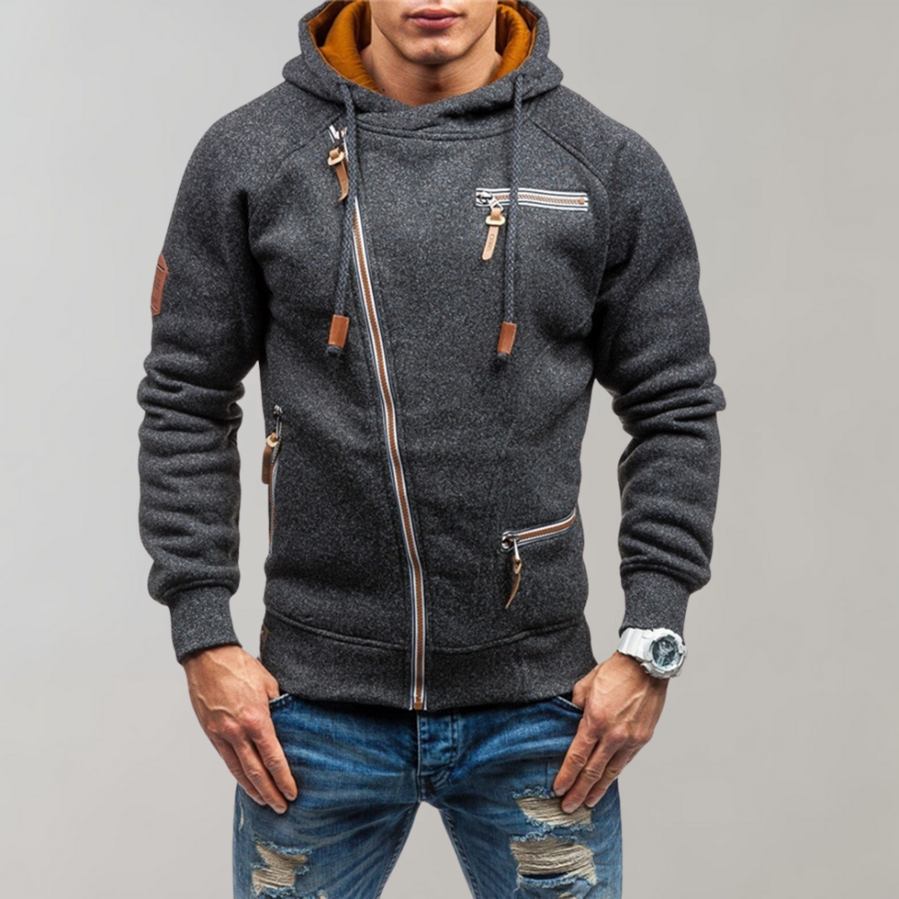 Veste à capuche femme tendance avec fermeture éclair zip - PanierRoyale