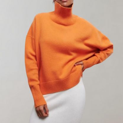 Pull Col Roulé Chaud et Confortable