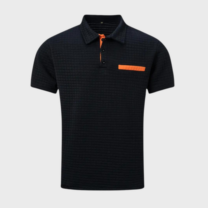 Chemise Polo Homme Contraste Coloré et Élégant