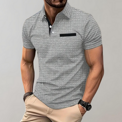 Chemise Polo Homme Contraste Coloré et Élégant