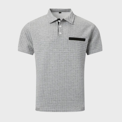 Chemise Polo Homme Contraste Coloré et Élégant