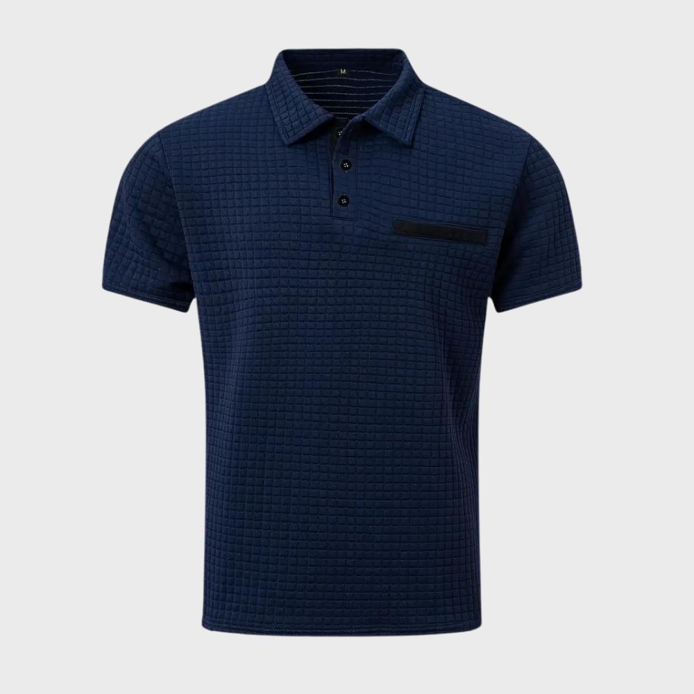 Chemise Polo Homme Noir Classique