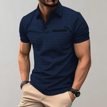 Chemise Polo Homme Contraste Coloré et Élégant