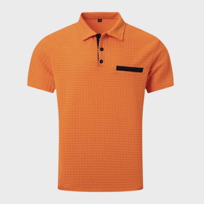 Chemise Polo Homme Noir Classique