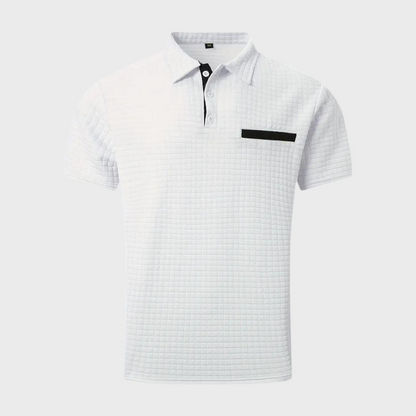 Chemise Polo Homme Noir Classique