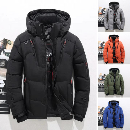 Veste d'hiver homme épaisse et chaud avec capuche - PanierRoyale